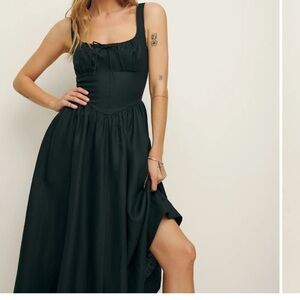 Reformation Balia Linen Dress